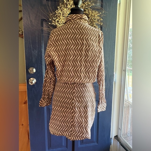 ZARA Front Tie Dress size M NWOT - Picture 5 of 15